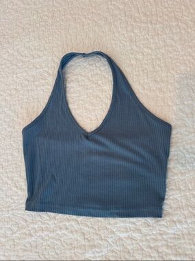 Ribbed Halter Top